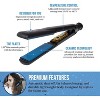 HAI Convertible Flat Iron Hair Straightener for Women - Professional Ceramic Fast Heating Hair Flat Iron with 5 Temperature Levels - (Classic Blue) - 4 of 4