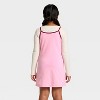 Girls' Sanrio Kuromi and My Melody Collared Fleece Dress - Off-White - 3 of 4