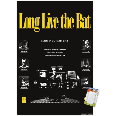 Trends International DC Comics Batman: 85th Anniversary - Long Live The Bat (Batman Collage) Unframed Wall Poster Prints