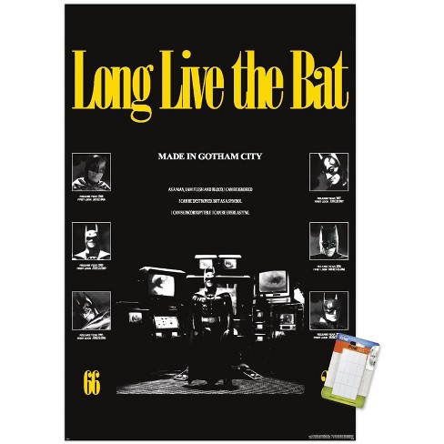 Trends International Dc Comics Batman: 85th Anniversary - Long Live The Bat  (batman Collage) Unframed Wall Poster Prints : Target
