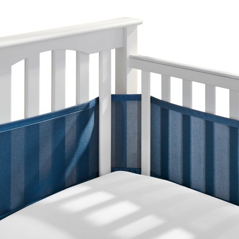 Breathablebaby Breathable Mesh Crib Liner - Classic Collection - Navy :  Target