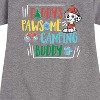 - Paw Patrol - Daddy's Pawsome Camping Buddy Graphic Short Sleeve Fleece Dress - 2 of 4