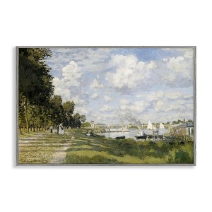 Stupell Industries Classic Monet Bassin d'Argenteuil, 12" x 18" - 1 of 4
