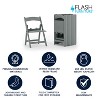 Flash Furniture 10 Pk. Kids Resin Folding Chair with Vinyl Padded Seat - 2 of 4