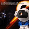 Aukfa Galaxy Projector, 12 in 1 HD Planetarium Astronaut Galaxy Projector 360° Adjustable, Starry Night Light Projector for Kids - 3 of 4