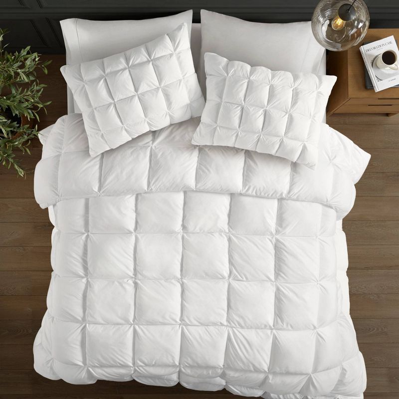 Stay Puffed Overfilled Down Alternative Comforter White - Madison Park, 3 of 16
