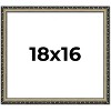 PosterPalooza | 18x16 Wood Antique Frame with UV Acrylic, 4 Finishes: Bronze, Gold, Silver, and Black - 2 of 4