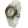 Olivia Pratt Every Day Thin Band Silicone and Rhinestones Colorful Women Watch - 2 of 4