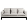 80.5" Polyester 3-Seater Sofa with Removable Cushions - 3 of 4