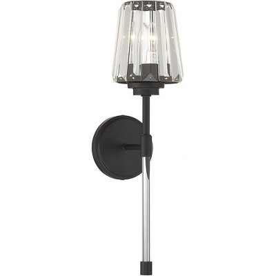 Savoy House Garnet 1 - Light Wall Light in  Matte Black