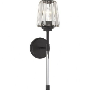 Savoy House Garnet 1 - Light Wall Light in  Matte Black - 1 of 1