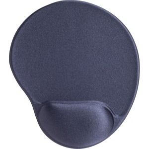 Compucessory Gel Mouse Pad Wrist Rest 9"x10"x1" Gray 45163 - 1 of 2