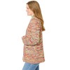 Woman Within Plus Size Multi Marled Cardigan - 4 of 4