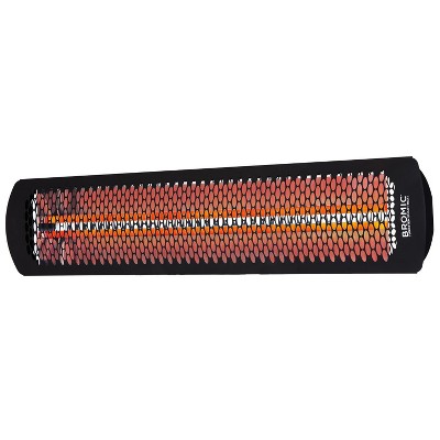 Bromic Tungsten Patio Heater - Electric Infrared - Mounted - Commercial - 4000W 240V - Black BH0420032