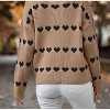 Women's Hearts Of Winter Sweater - ePretty - 2 of 2
