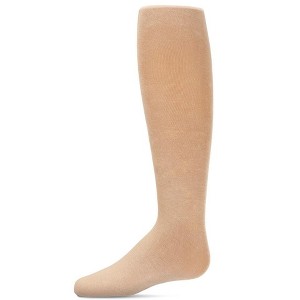 Memoi Girls' Supreme Cotton Blend Non-Pilling Opaque Tights - 1 of 2