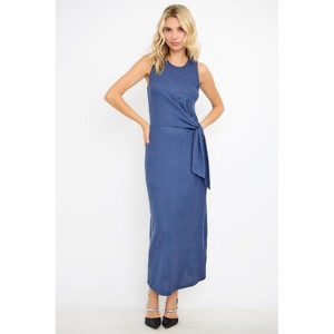 WEST K Women's Seraphina Side-Tie Knit Maxi Dress - 1 of 4