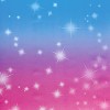 Tie-Dye Sky Kids' Shower Curtain - Allure Home Creations: Multicolored Abstract Design, Polyester, Machine Washable - 2 of 4
