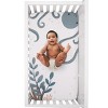 NoJo Explore Dream Discover Light Blue, Navy, and White Octopus 100% Cotton Nursery Photo Op Fitted Crib Sheet - 4 of 4