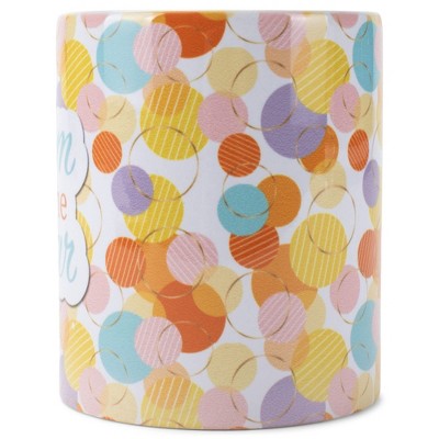Elanze Designs Mom Of The Year Multicolor 11 Ounce Stoneware Coffee Mug