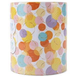 Elanze Designs Mom Of The Year Multicolor 11 Ounce Stoneware Coffee Mug - 1 of 2