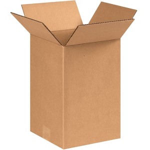 Box Partners Corrugated Boxes 8" x 8" x 11" Kraft 25/Bundle 8811 - 1 of 1