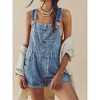 Imily Bela Womens  Shorts Denim Bib Straps Shorts Casual Jeans Rompers Jumpsuits With Pockets Pants - 4 of 4