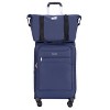 Wooakway 3-Piece Set, Softshell Suitcase Spinner Wheels Terylene Polyester Luggage Sets Carry On Suitcase Luggage Lightweight Durable Suitcase - 2 of 4