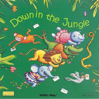 Down in the Jungle - (Classic Books with Holes Big Book) (Paperback)