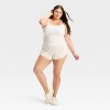 Women's Side-Tie Pull-On Shorts - Wild Fable™ - 3 of 3