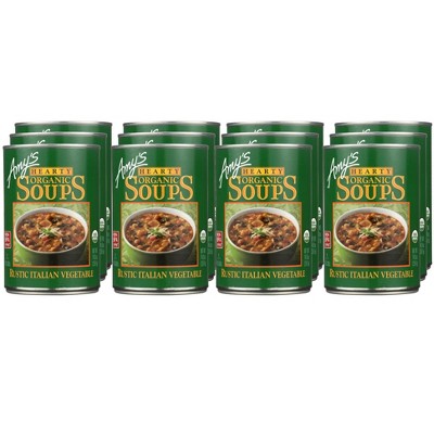 Organic Low Fat Chunky Vegetable Soup, 14.5 oz, Amy's Kitchen