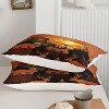 Bear & Deer Comforter Set Full Size – 3Pcs Rustic Hunting Bedding with Wild Animal Print, Farmhouse Quilt Set for Boys Girls Men Women - 4 of 4
