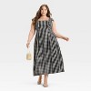 Women's Poplin Midi Dress - A New Day™ - 3 of 3