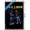 Trends International Eric B. & Rakim - Colorized Let The Rhythm Hit Em Framed Wall Poster Prints - 3 of 4