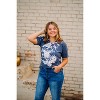 Women's Fireside and Friends Bomba V-Neck Tee - SOUTHERN BLISS - 3 of 3