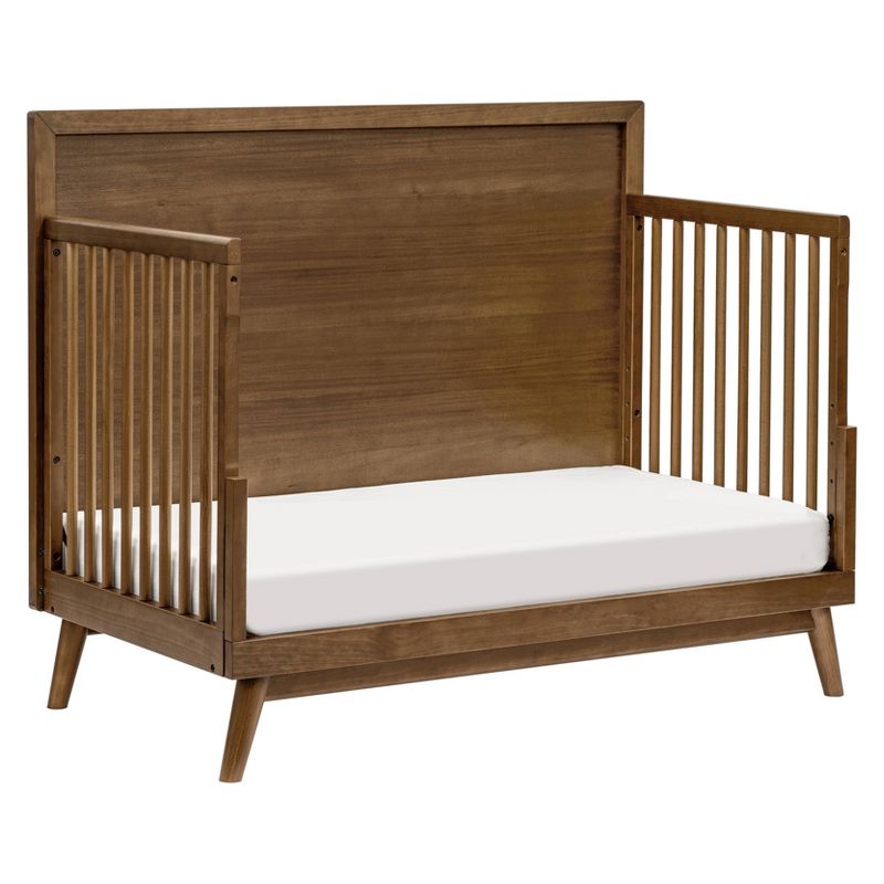 Babyletto Palma Mid-Century 4-in-1 Convertible Crib with Toddler Bed Conversion, 5 of 8