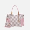 MKF Collection Merlina Circular Print Women’s Tote Bag with matching Wallet by Mia K - 2 of 4