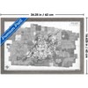 Trends International Netflix Stranger Things: Season 5 (2025) - Hawkins Map Framed Wall Poster Prints - 3 of 4