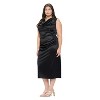 L I V D Women's Topanga Satin Stretch Cowl Dress - 2 of 3