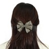Unique Bargains Women's Fabric Large Bowknot Hair Clips - 2 of 4
