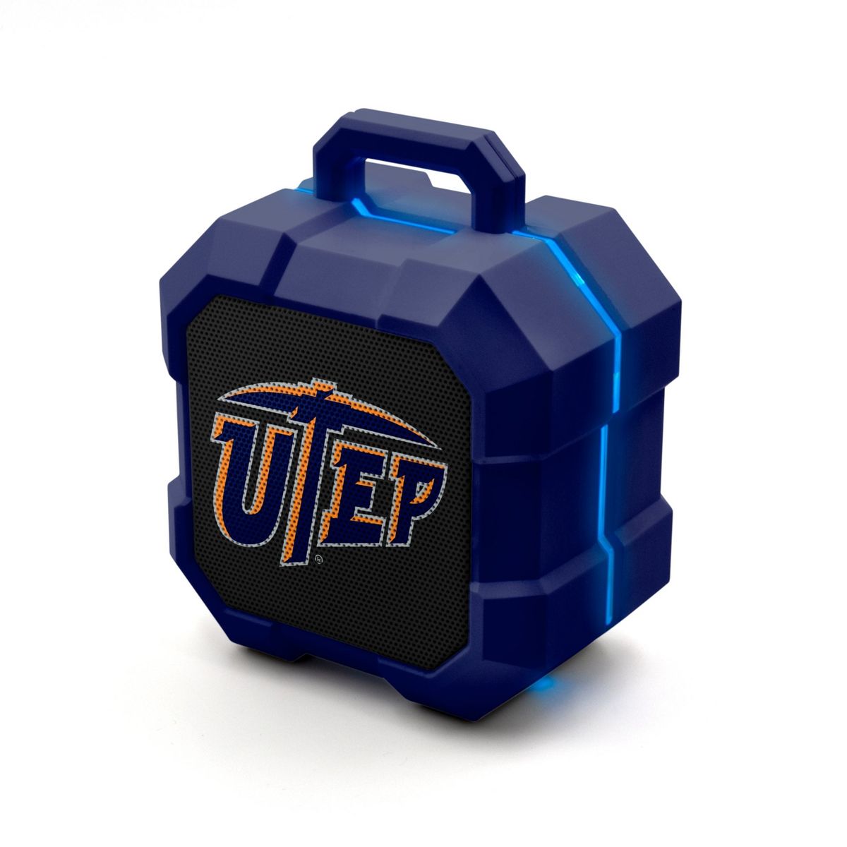 SOAR Collegiate Detroit Red Wings ShockBox LED Wireless Bluetooth Speaker- UTEP Miners