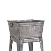 Royal Hampton Multi Functional with Stand Galvanized Metal Tub - 3 of 4