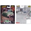 1960's Fiat 500 D Modificado Light Green with Stripes "Boulevard" Series Diecast Model Car by Hot Wheels - 3 of 3