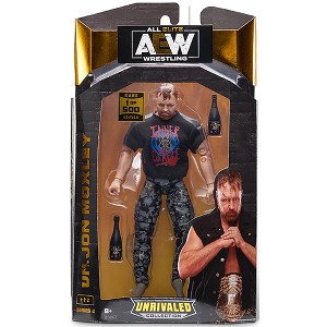 Rare 1 of 500 Jon Moxley Inner Circle  AEW Unrivaled 2 Action Figure - 1 of 3