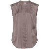 Women's Sleeveless Satin Blouse Shirt - LASCANA - 3 of 4
