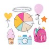 Shimelle Reasons To Smile Paperie Pack-210 Pieces - 3 of 4