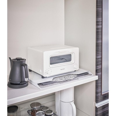 Slim Black Steel Magnetic Placemat Organizer