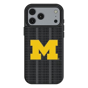 NCAA Big Ten Universities Text Backdrop MagSafe Compatible Cell Phone Case for Apple iPhone 17 Series - 1 of 4