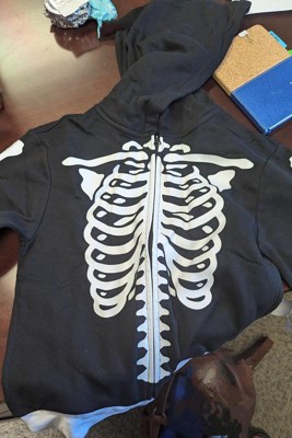 bones zip up hoodie