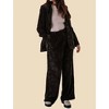 Women's Paulina Corduroy Wide Leg Pants - current air - 2 of 4